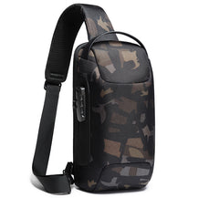 Crossbody Anti-theft waterproof charging chest bag