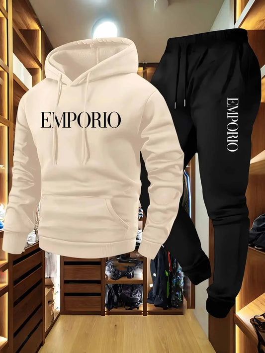 Spring/Autumn Sportswear Set – Hoodie & Sweatpants