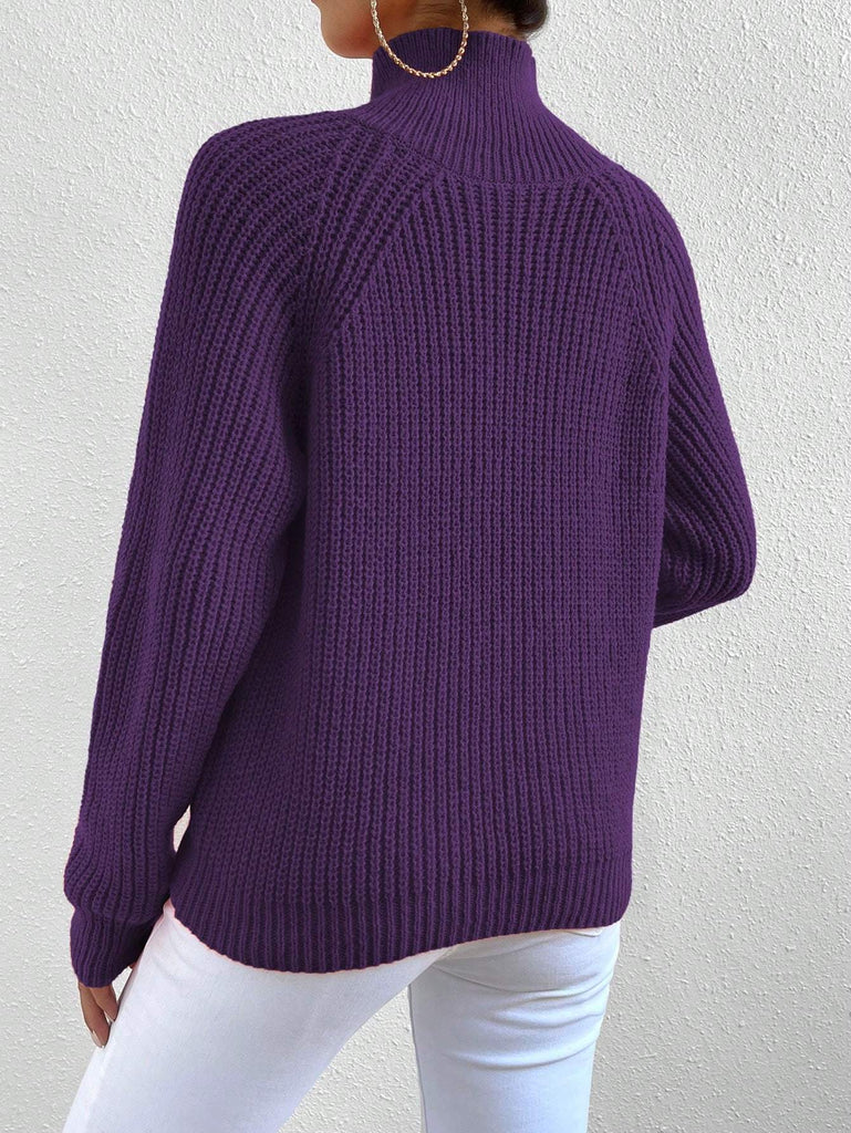 High Neck Comfort Knit