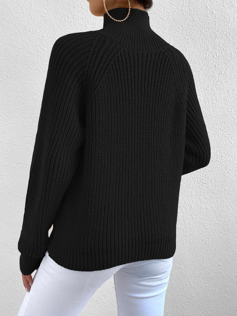 High Neck Comfort Knit